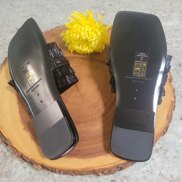 Sigerson Morrison Raffia Thong Sandals - Picture 2 of 4